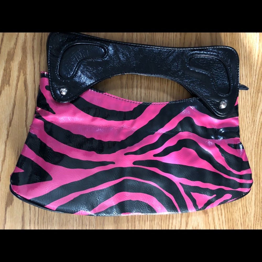 ZEBRA PURSE EUC